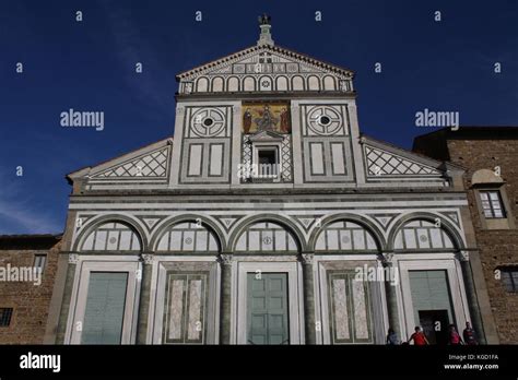 Basilica San Miniato Al Monte St Minias On The Mountain In Florence