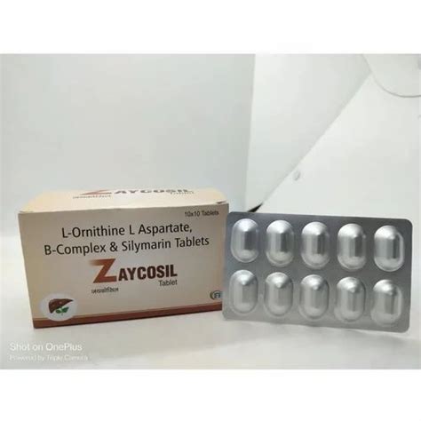 L Ornithine L Aspartate B Complex Silymarin 500 Mg At Rs 2100 Box In