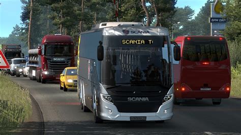 Bus Scania Touring Nueva Versión Ets2 Mods Youtube