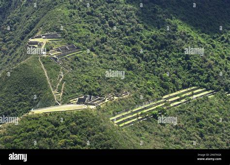 FILE This Oct 1 2003 File Photo Shows The Choquequirao Ruins In