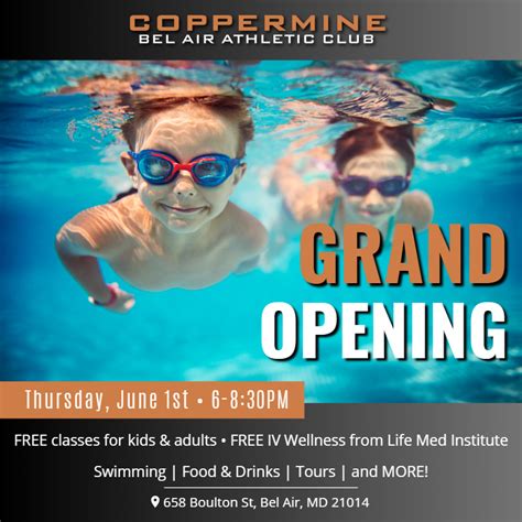 Coppermine Bel Air Athletic Club Is Opening Its Doors Coppermine