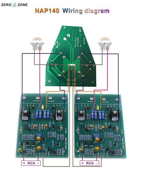 Zero Zone Assembeld Clone Naim Nap140 Amplifier Board 2 Channel Ebay