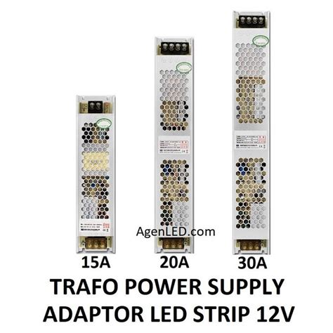 jual trafo slim led strip    adaptor   travo power