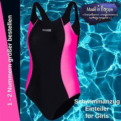 Aqua Speed Aqua Speed Luna Badeanzug M Dchen Einteiler Uv