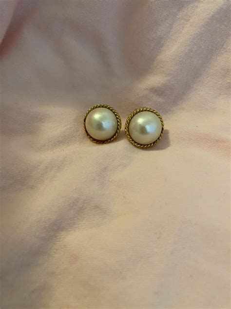 Vintage pearl earrings - Gem