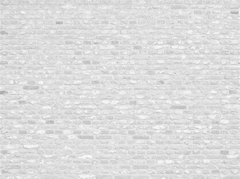 White old brick wall - Wallpaper