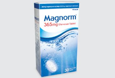 Magnorm Mg Efervesan Tablet La Rehberi