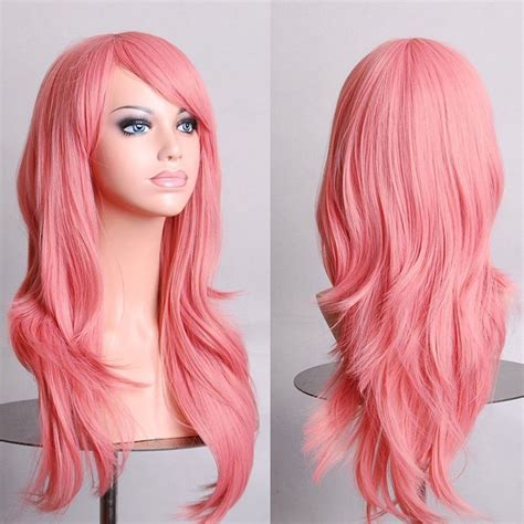 100 Thick Women Natural Hair Wig Long Straight Curly Cosplay Synthetic Full Wig Ebay