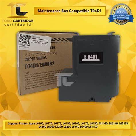 Jual Maintenance Box T D Compatible Ink Pad L L L L