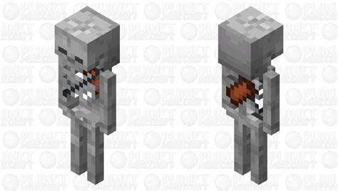 Skeleton Minecraft Mob Skin