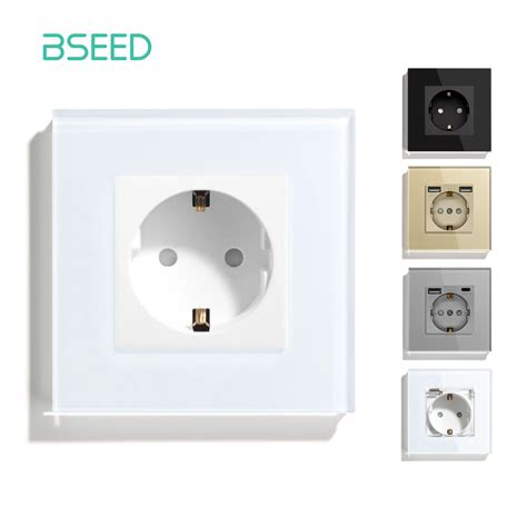 BSEED EU Presa A Muro Doppia Presa USB Di Tipo C Presa Di Corrente