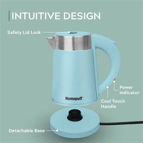 Buy Homepuff H Watt Litre Electric Kettle With Degree