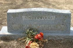 Josie Locke Underwood 1890 1979 Mémorial Find a Grave