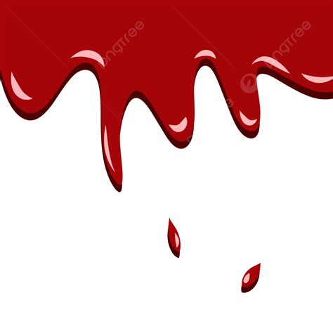 Ilustración De Líquido De Sangre Que Gotea Rojo Png Sangre Roja Goteo De Sangre Goteando