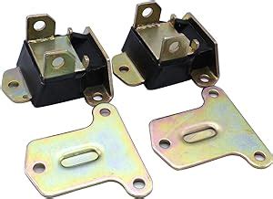 Amazon Pair Shlpdfm Black Polyurethane Motor Mounts Engine Zinc