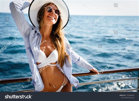 Beautiful Sexy Woman Bikini Beach Summer Stock Photo 1793908495 Shutterstock