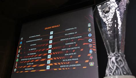 16 Besar Liga Europa 2023 2024 Juara Grup Akan Melawan Pemenang Babak