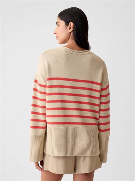 24 7 Split Hem Roll Neck Sweater Gap