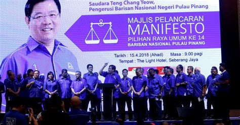 Penang Barisan Nasional manifesto | New Straits Times