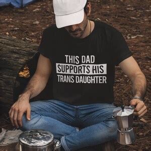 Dad Supports Trans Daughter Svg LGBT Ally SVG Gay Ally Svg Dad Life Svg Gay Pride Ally Shirt