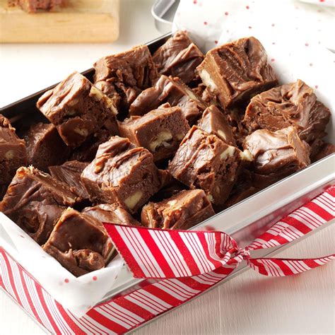 Three Chocolate Fudge Recipe Taste Of Home