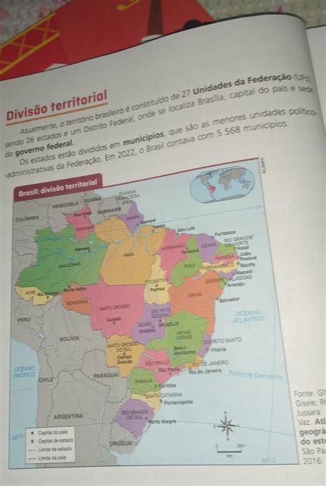 O Que O Mapa Da Página 14 Representa