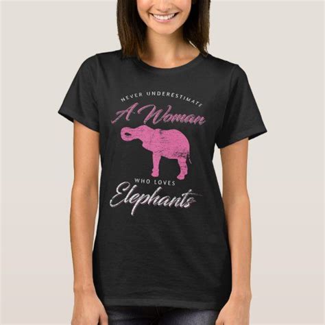 Elephant Women T Shirt T Shirts For Women Shirts