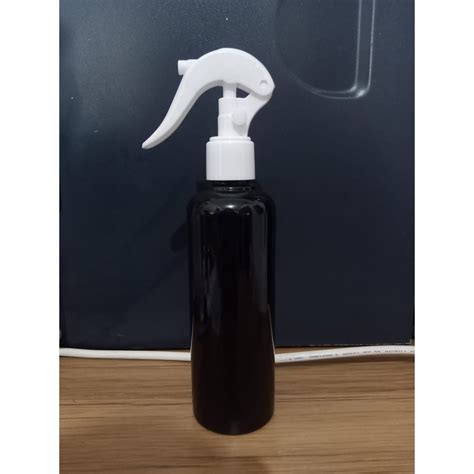 Jual Botol Plastik Pet Ml Br Hitam Tutup Spray Trigger Bebek Semprot