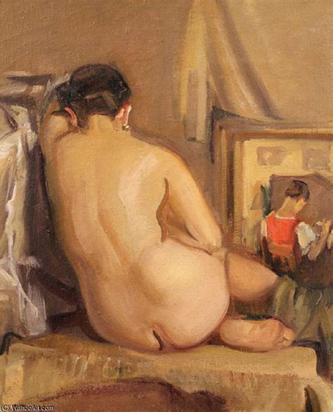 Reproductions De Qualit Mus E Desnudo De Mujer De Salvador Tuset Tuset