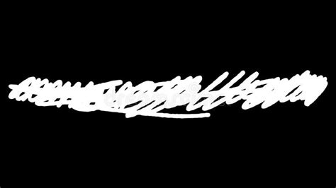 Pack Of Animated Hand Drawn Lines And Scribbles Elements Highlighter