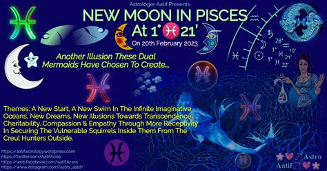 Here Comes The New Moon In Pisceson Th Feb