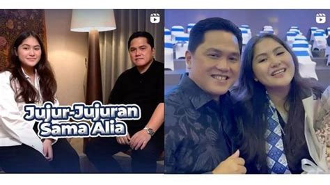 Momen Kedekatan Erick Thohir Dengan Anak Bungsunya Sempat Bikin Reels