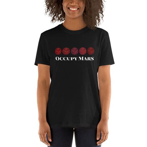 Elon Musk Shirt Occupy Mars Shirt Space X Mars Planet Tee Etsy