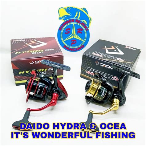 Jual Reel Daido Hydra Sw Dan Ocea Sw 1000 2000 Power Handle Shopee