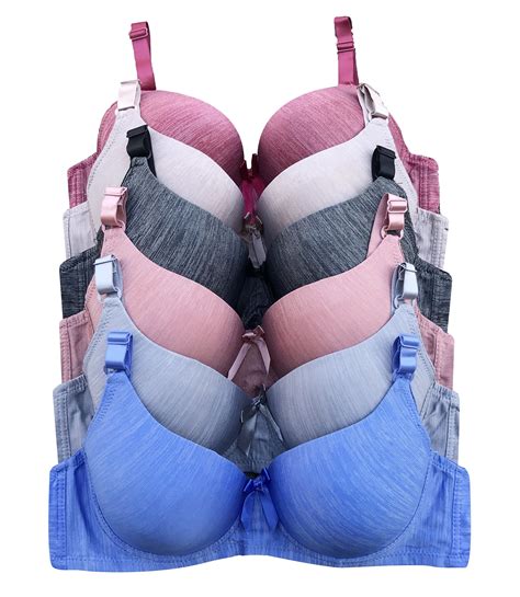 Women Bras 6 Pack Of Bra B Cup C Cup D Cup Dd Cup Ddd Cup 40d 8289