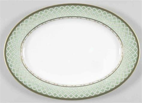 Winter Holiday 15 Oval Serving Platter By Fitz Floyd Fitz And