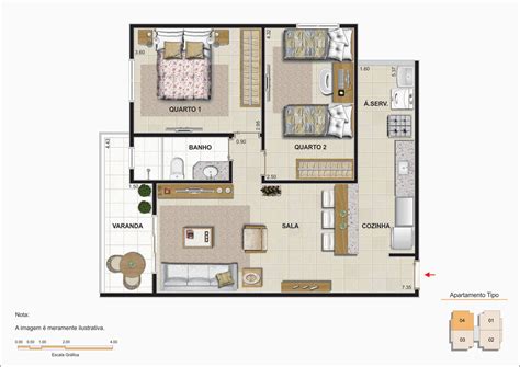 Desenhos De Apartamento - Soluções criativas em Plantas de Apartamento + 25 Fotos para Inspirar ...