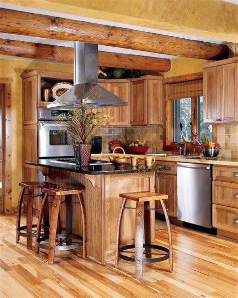 33 Modern Style Cozy Wooden Kitchen Design Ideas