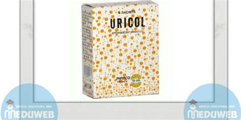 Uricol sachets - Meduweb