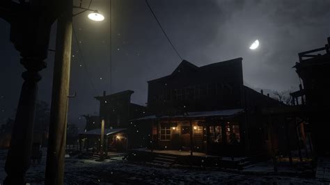 Red Dead Redemption 2 Winter Ambiance Live Wallpaper Live Wallpaper