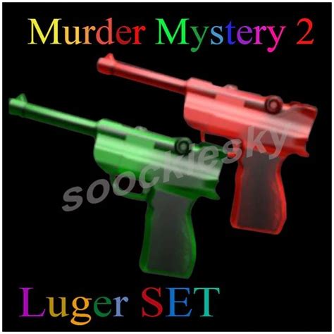 Luger Set Roblox Murder Mystery 2 Szczerców Kup Teraz Na Allegro