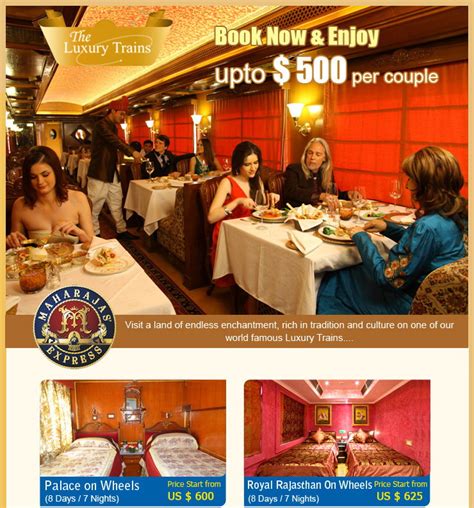 Luxury Trains MAHARAJAS EXPRESS India ELITOURS Ofertas De Viajes