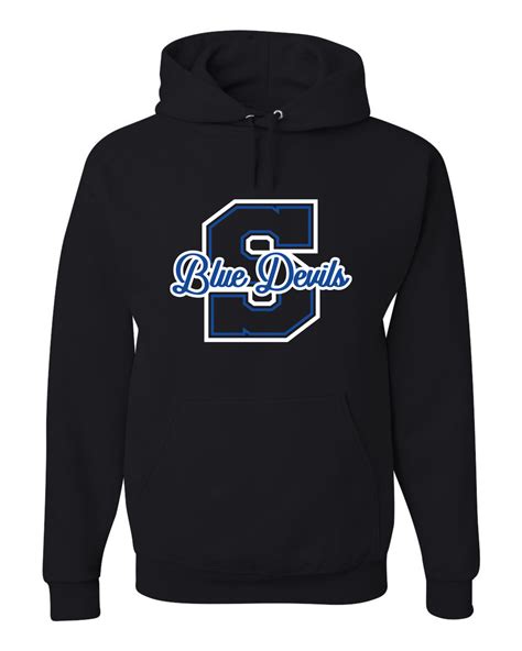 S Blue Devils Nublend Hoodie Sharpsville Blue Devils Spirit Wear