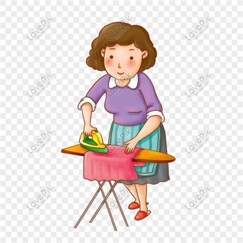 Mom, Mother, Mother's Day, Ironing PNG Hd Transparent Image And Clipart ...