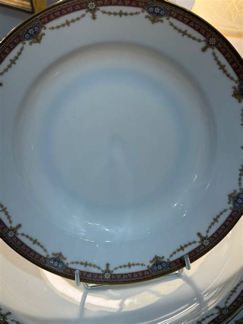 Proantic Old Limoges Porcelain Table Service Signed Uml Early Th Ce