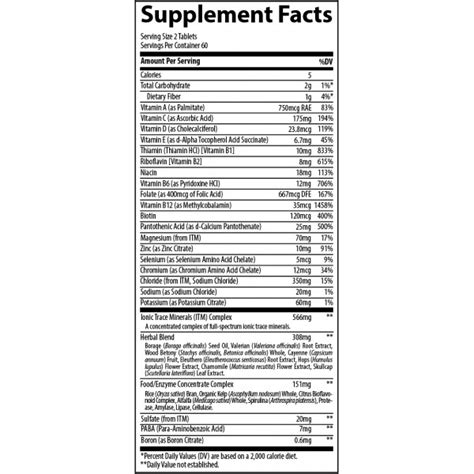 Купить Stress-X (расслабляющий комплек, витамины B) 60 таблеток Trace ...