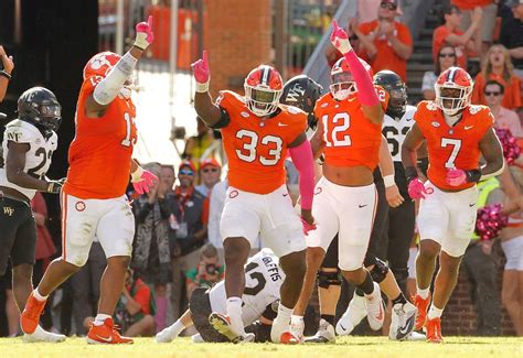 Clemson Football Vs Wake Forest 2023 Game Score Highlights The State