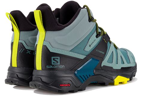 Salomon X Ultra 4 Mid Gore Tex M Homme Bleu Pas Cher