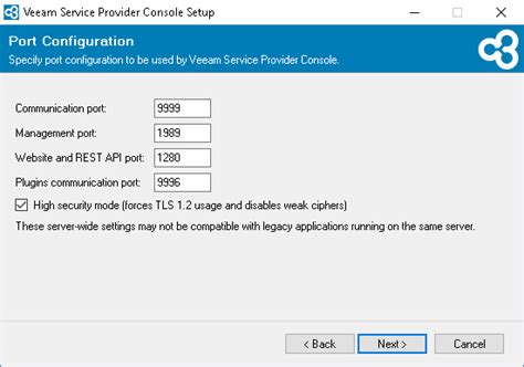 Single Server Installation Scenario Veeam Service Provider Console