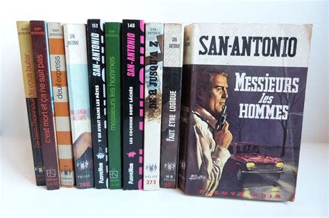 Lot De 11 Livres San Antonio San Antonio Librairie KOEGUI